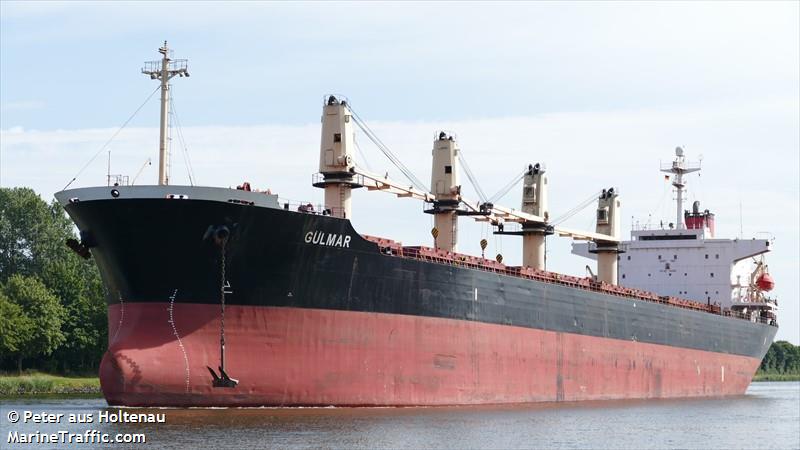 gulmar (Bulk Carrier) - IMO 9146962, MMSI 271045741, Call Sign TCA4855 under the flag of Turkey