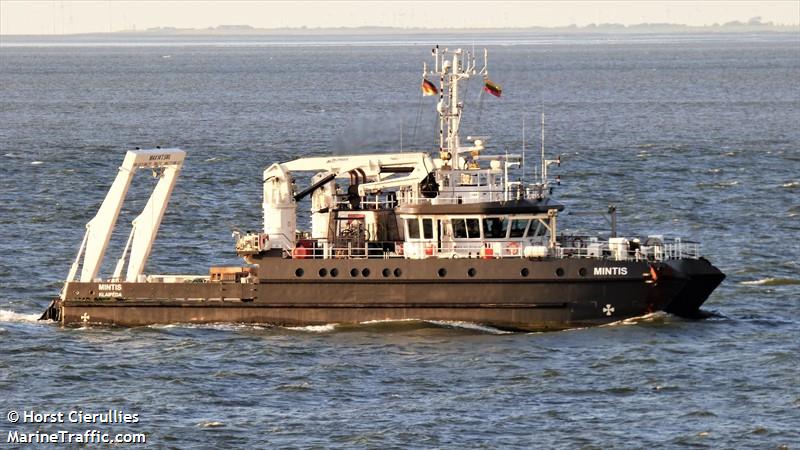 mintis (Research Vessel) - IMO 9713636, MMSI 277523000, Call Sign LYAP under the flag of Lithuania