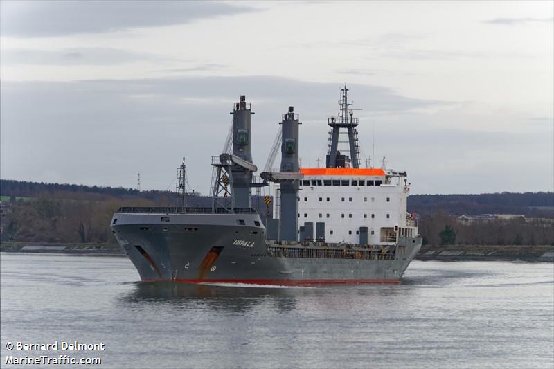 impala (General Cargo Ship) - IMO 9370111, MMSI 305205000, Call Sign V2DG4 under the flag of Antigua & Barbuda