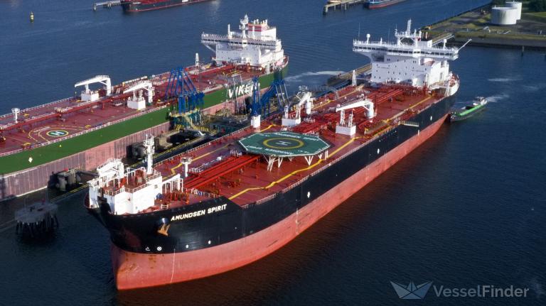 amundsen spirit (Crude Oil Tanker) - IMO 9438858, MMSI 311027700, Call Sign C6YM4 under the flag of Bahamas