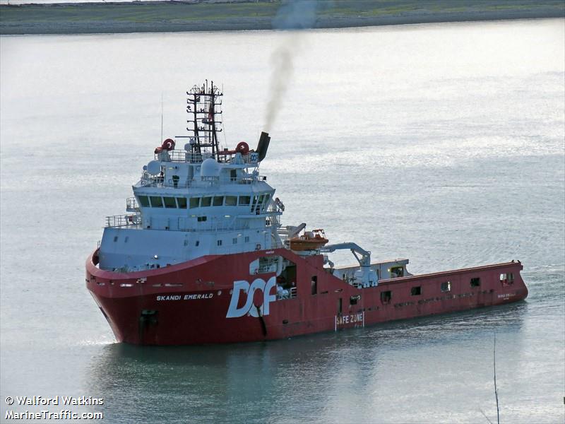 skandi emerald (Offshore Tug/Supply Ship) - IMO 9447639, MMSI 311052400, Call Sign C6ZC7 under the flag of Bahamas