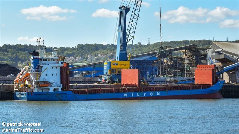 wilson calais (General Cargo Ship) - IMO 9156101, MMSI 314255000, Call Sign 8PUK under the flag of Barbados