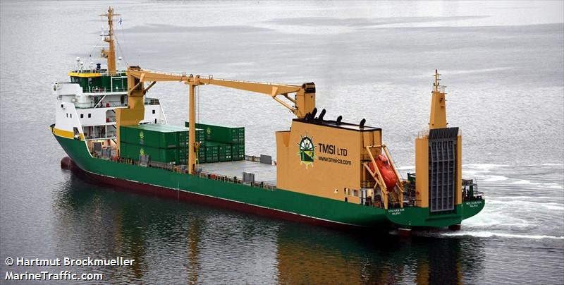 nolhan ava (Ro-Ro Cargo Ship) - IMO 9208435, MMSI 316036132, Call Sign CFA2790 under the flag of Canada
