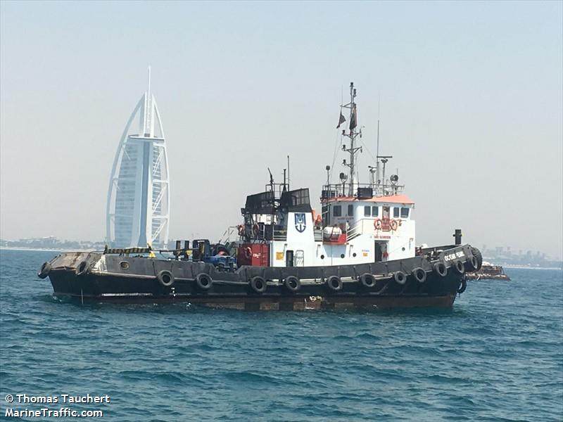 ocean pearl (Tug) - IMO 9286516, MMSI 341335000, Call Sign V4JH3 under the flag of St Kitts & Nevis