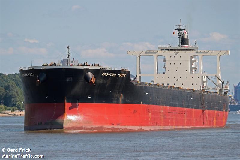frontier youth (Bulk Carrier) - IMO 9650779, MMSI 352623000, Call Sign 3FPE under the flag of Panama