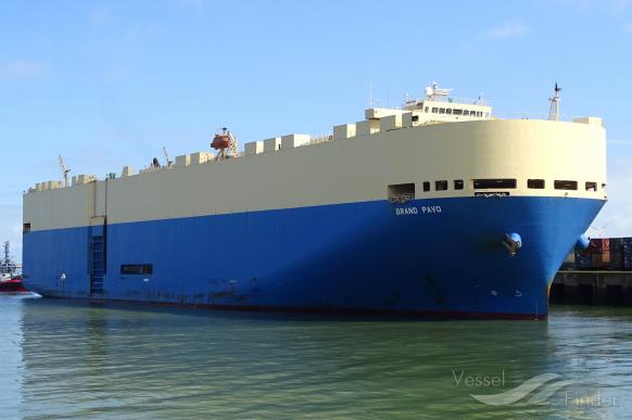 grand pavo (Vehicles Carrier) - IMO 9284776, MMSI 352879000, Call Sign 3EAG4 under the flag of Panama