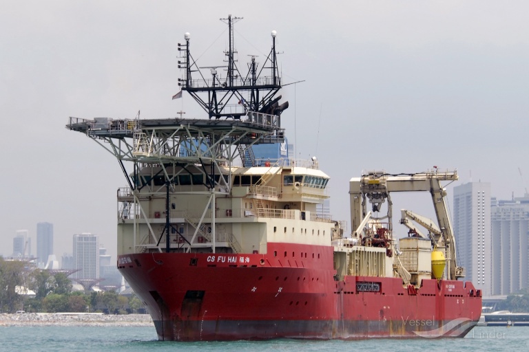 cs fu hai (Cable Layer) - IMO 9207065, MMSI 355457000, Call Sign 3EGX3 under the flag of Panama