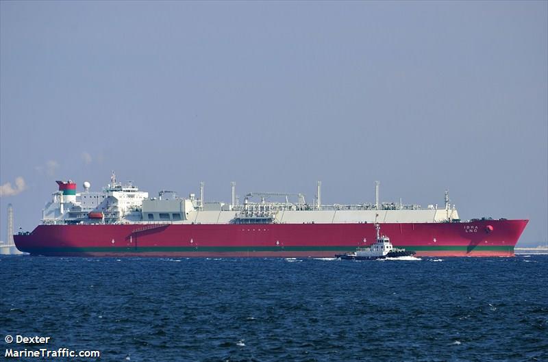 ibra lng (LNG Tanker) - IMO 9326689, MMSI 357734000, Call Sign 3EGE9 under the flag of Panama