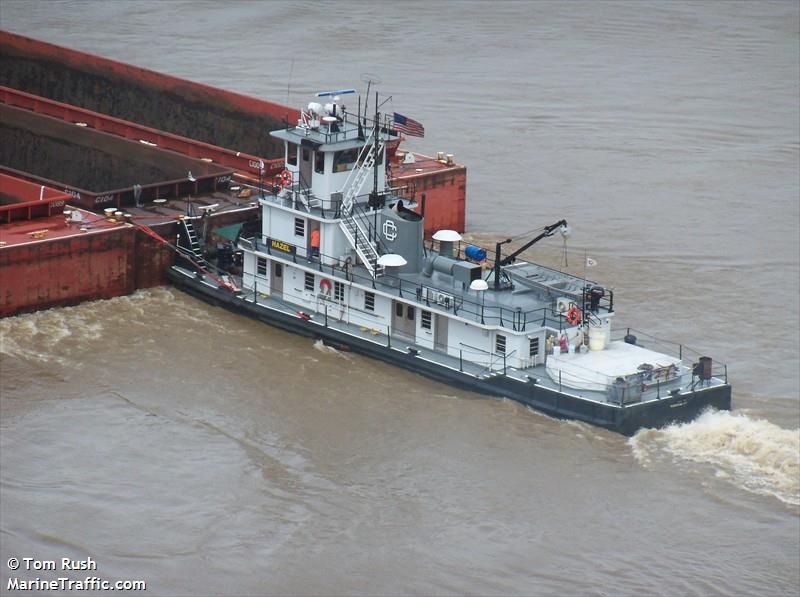 hazel (Towing vessel) - IMO , MMSI 367402940, Call Sign WDE8217 under the flag of United States (USA)
