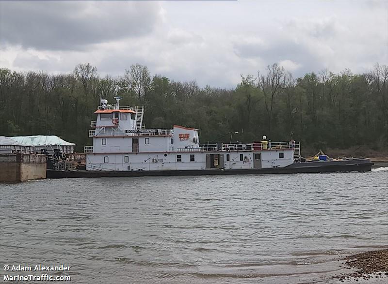 bobby thompson (Towing vessel) - IMO , MMSI 367666530, Call Sign WDH9288 under the flag of United States (USA)