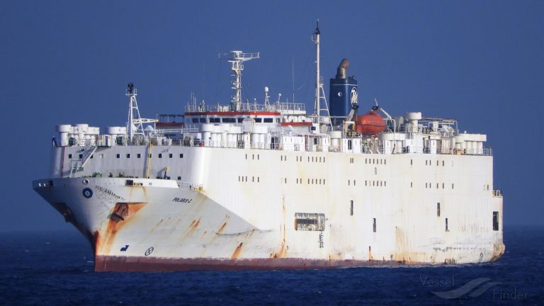 polaris-2 (Livestock Carrier) - IMO 8417625, MMSI 370141000, Call Sign 3FVR5 under the flag of Panama