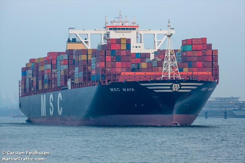 msc maya (Container Ship) - IMO 9708679, MMSI 374859000, Call Sign 3EZI under the flag of Panama
