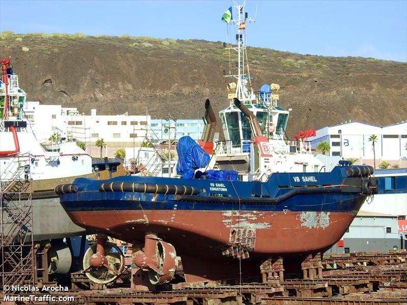 vb sahel (Tug) - IMO 9748887, MMSI 376487000, Call Sign J8B5538 under the flag of St Vincent & Grenadines