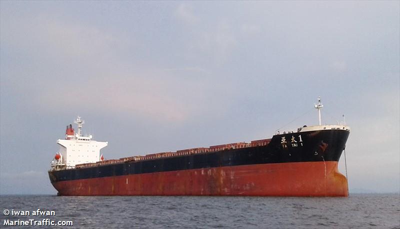 yatai1 (Bulk Carrier) - IMO 9086978, MMSI 413684000, Call Sign BRWU under the flag of China