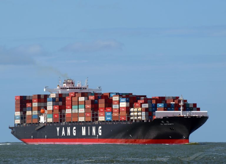 ym uniformity (Container Ship) - IMO 9462691, MMSI 416468000, Call Sign BLHQ under the flag of Taiwan