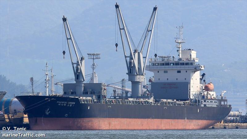 woohyun green (General Cargo Ship) - IMO 9601601, MMSI 440030000, Call Sign DSRA9 under the flag of Korea