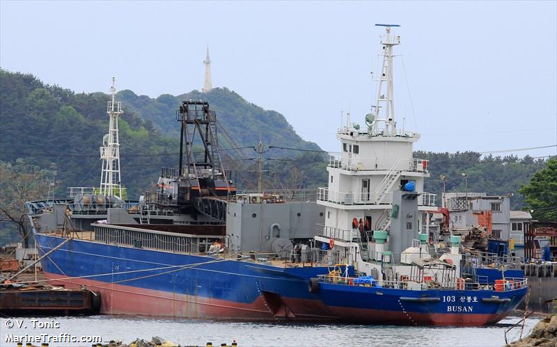 103 sambong (Cargo ship) - IMO , MMSI 440098110, Call Sign 180039 under the flag of Korea