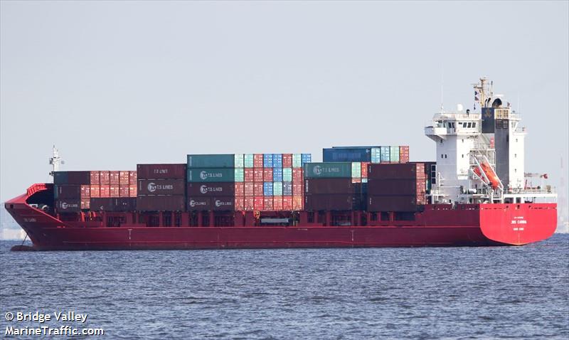 jrs carina (Container Ship) - IMO 9339088, MMSI 477159900, Call Sign VRRS5 under the flag of Hong Kong