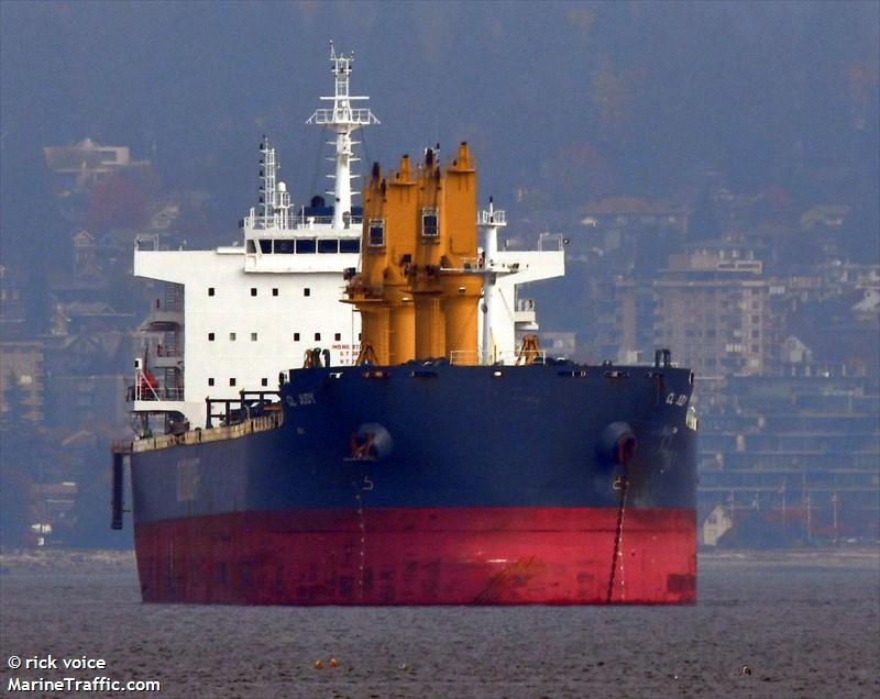 cl judy (Bulk Carrier) - IMO 9720976, MMSI 477230300, Call Sign VRSE3 under the flag of Hong Kong