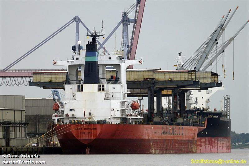 saga horizon (General Cargo Ship) - IMO 9121297, MMSI 477379000, Call Sign VRUZ9 under the flag of Hong Kong