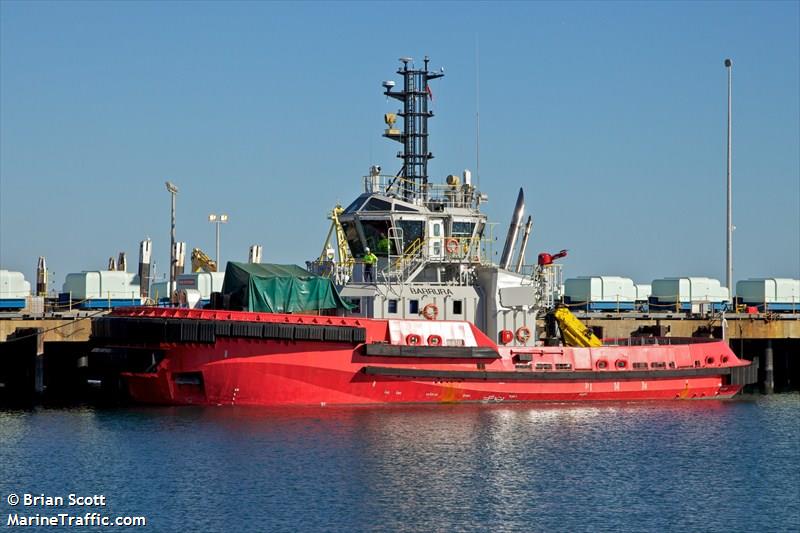 barrura (Tug) - IMO 9635913, MMSI 503747000, Call Sign VHLK under the flag of Australia