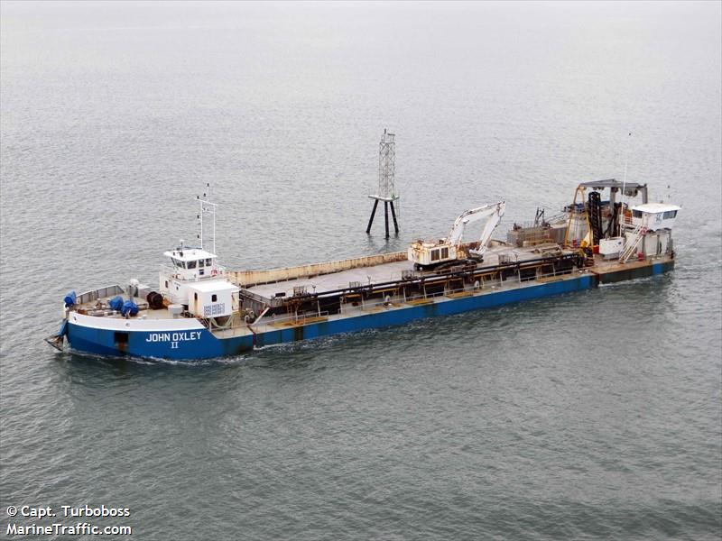 john oxley 2 (Motor Hopper) - IMO , MMSI 503774000, Call Sign 7572QC under the flag of Australia