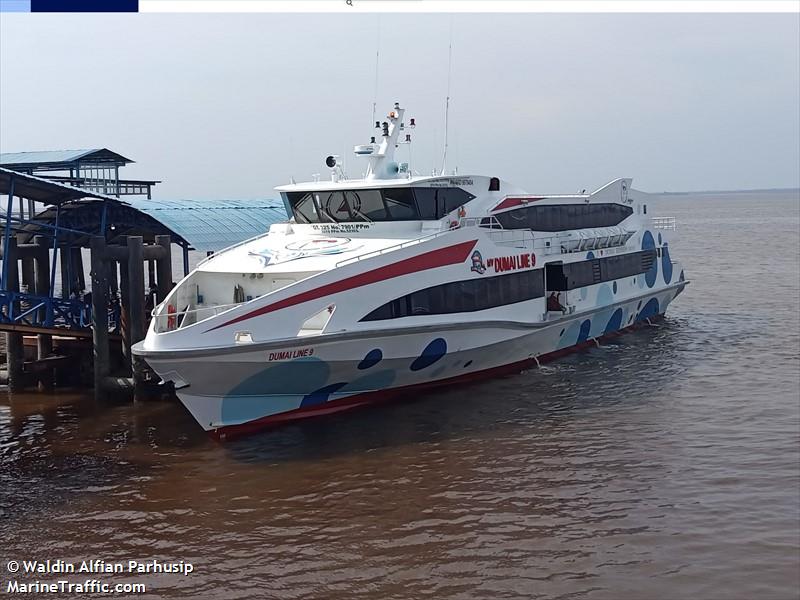 mv.dumai line 9 (Passenger Ship) - IMO 9879454, MMSI 525300507, Call Sign YCRZ2 under the flag of Indonesia