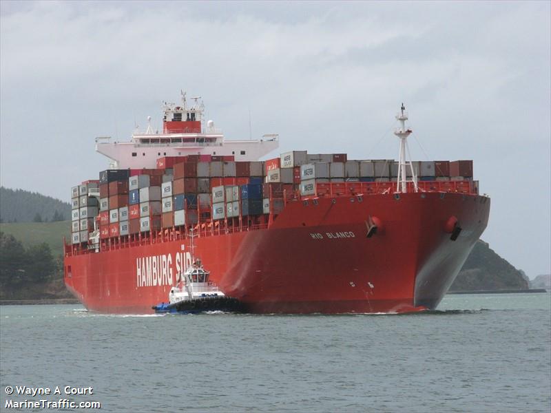 rio blanco (Container Ship) - IMO 9348089, MMSI 563050200, Call Sign 9V7177 under the flag of Singapore