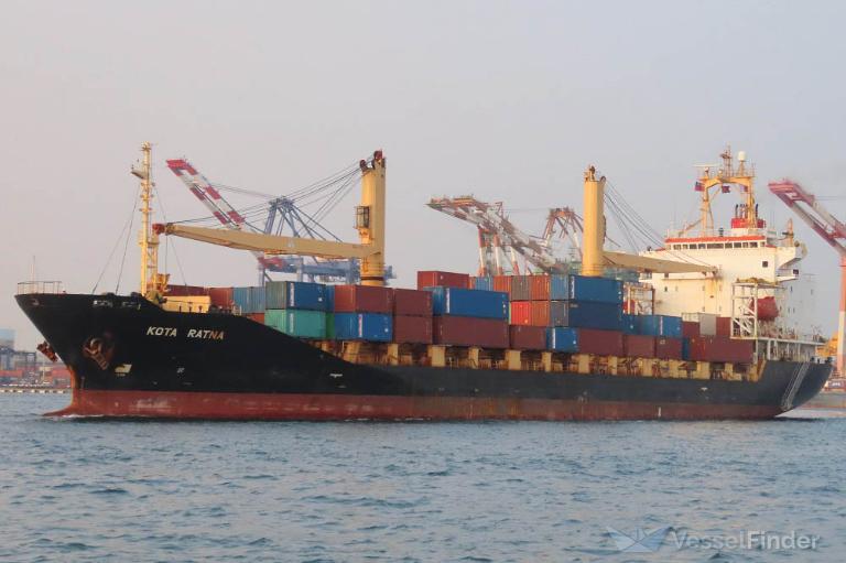 kota ratna (Container Ship) - IMO 9167447, MMSI 564588000, Call Sign S6TI under the flag of Singapore