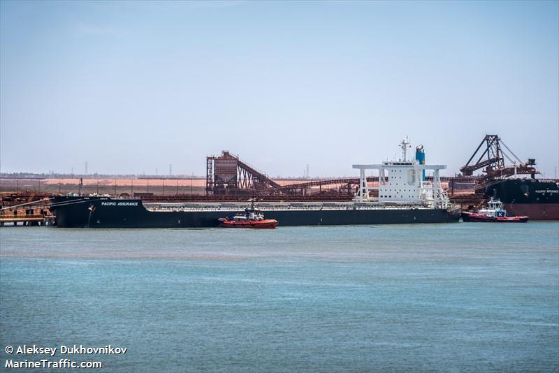 pacific assurance (Bulk Carrier) - IMO 9683104, MMSI 565199000, Call Sign 9V2620 under the flag of Singapore