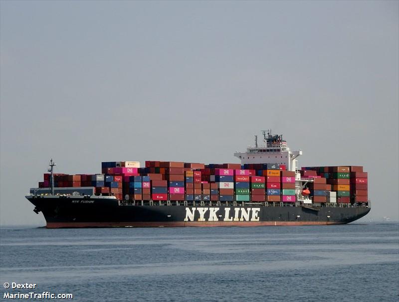 nyk fushimi (Container Ship) - IMO 9487964, MMSI 566335000, Call Sign 9V8741 under the flag of Singapore