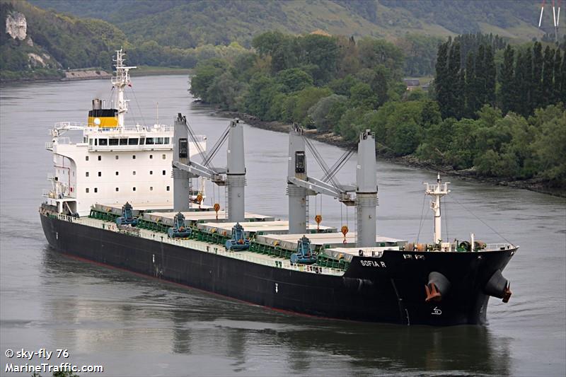 sofia r (Bulk Carrier) - IMO 9530967, MMSI 636015406, Call Sign D5AN5 under the flag of Liberia