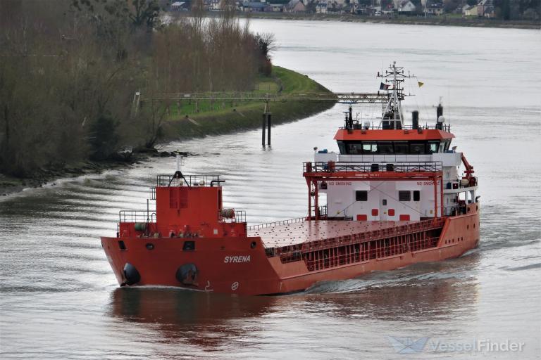 syrena (General Cargo Ship) - IMO 9508641, MMSI 636016746, Call Sign D5HO6 under the flag of Liberia