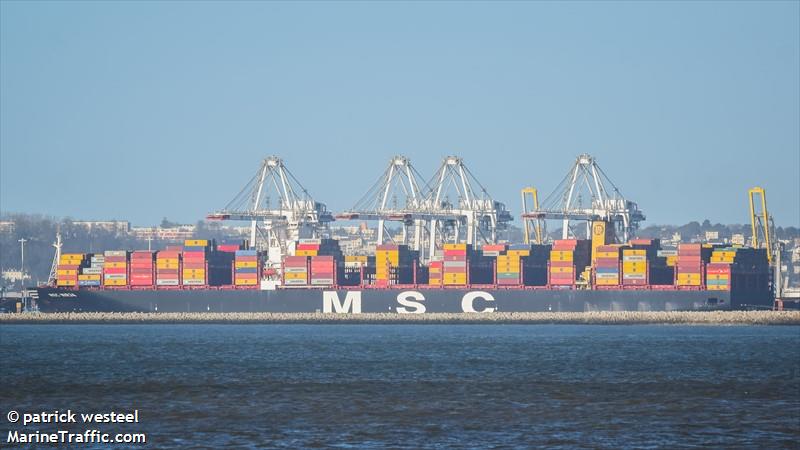 msc mirja (Container Ship) - IMO 9762338, MMSI 636017516, Call Sign D5LI6 under the flag of Liberia