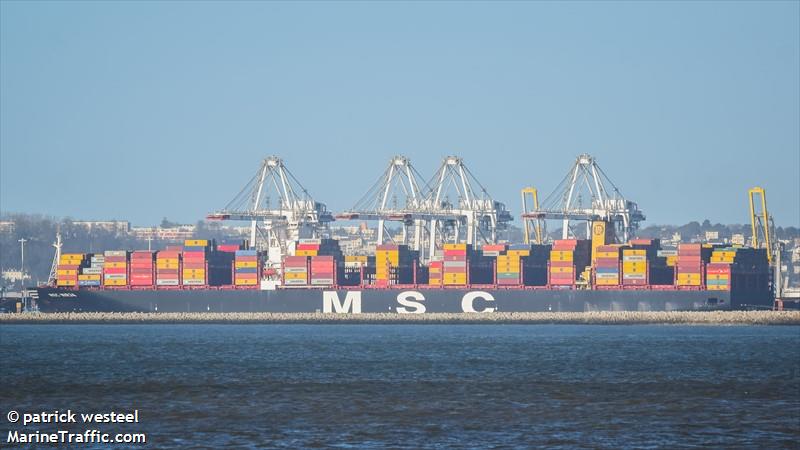 msc mirja (Container Ship) - IMO 9762338, MMSI 636017516, Call Sign D5LI6 under the flag of Liberia