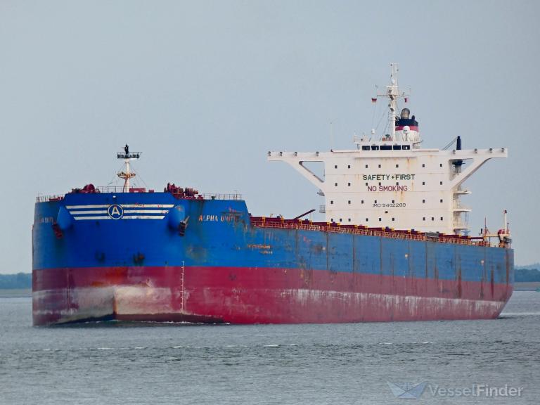 alpha unity (Bulk Carrier) - IMO 9402299, MMSI 636019115, Call Sign D5SZ7 under the flag of Liberia