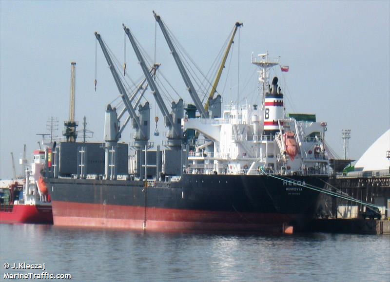 helga (Bulk Carrier) - IMO 9444912, MMSI 636092390, Call Sign D5BK2 under the flag of Liberia