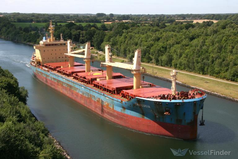 andalucia (Bulk Carrier) - IMO 9667576, MMSI 636092738, Call Sign D5MH3 under the flag of Liberia