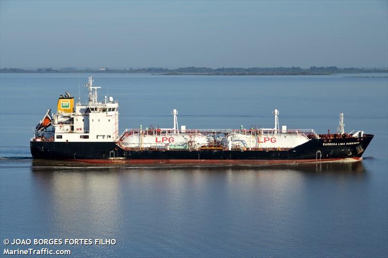 barbosalimasobrinho (LPG Tanker) - IMO 9596844, MMSI 710026780, Call Sign PPKF under the flag of Brazil