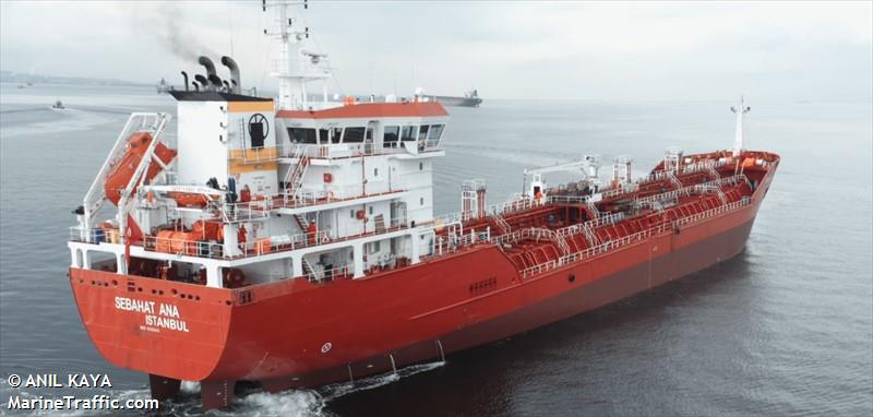 sebahat ana (Chemical/Oil Products Tanker) - IMO 9302009, MMSI 271050332, Call Sign TCA7063 under the flag of Turkey