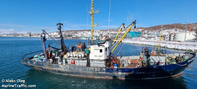 ybileynyy (Fishing Vessel) - IMO 7232042, MMSI 273419050, Call Sign UHKR under the flag of Russia