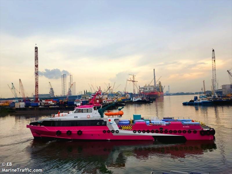 presto gee (Offshore Tug/Supply Ship) - IMO 9983554, MMSI 352002169, Call Sign 3E3836 under the flag of Panama