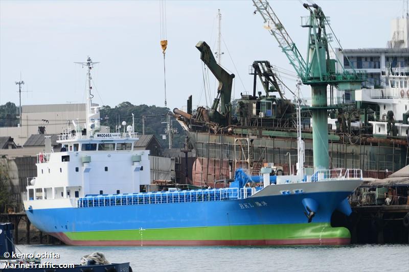 hkl ryuyo (Cargo ship) - IMO , MMSI 431020478, Call Sign JD5182 under the flag of Japan