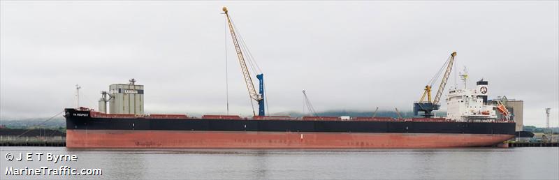 ym respect (Bulk Carrier) - IMO 9937218, MMSI 538010192, Call Sign V7A5733 under the flag of Marshall Islands