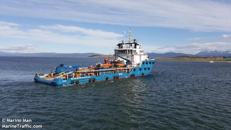 el calafate ii (Offshore Tug/Supply Ship) - IMO 9337547, MMSI 701113000, Call Sign LW3328 under the flag of Argentina