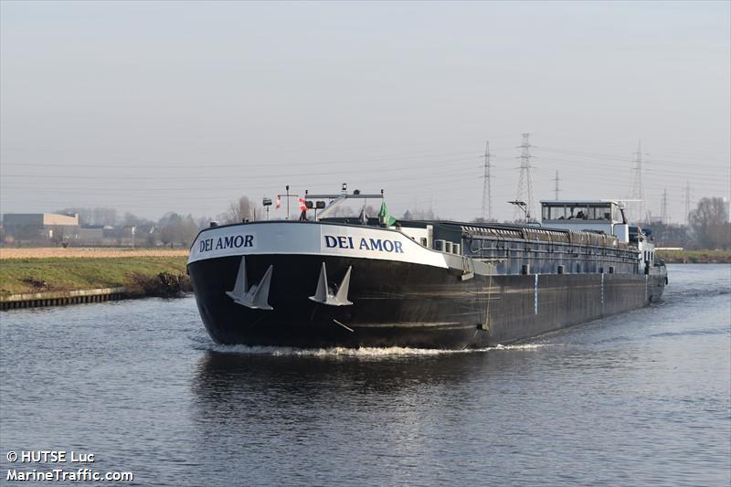 dei amor (Cargo ship) - IMO , MMSI 244196681, Call Sign PB4135 under the flag of Netherlands