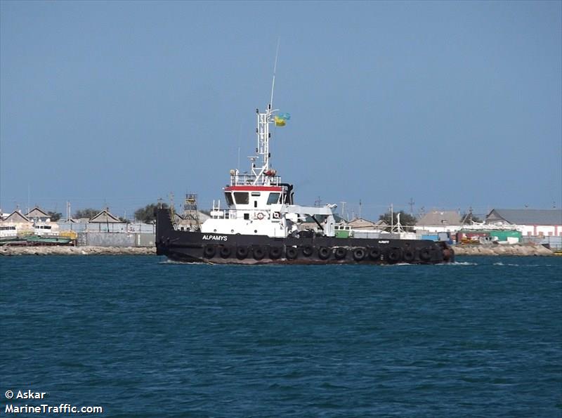allek (Pusher Tug) - IMO 9400253, MMSI 273359290, Call Sign UBQJ9 under the flag of Russia