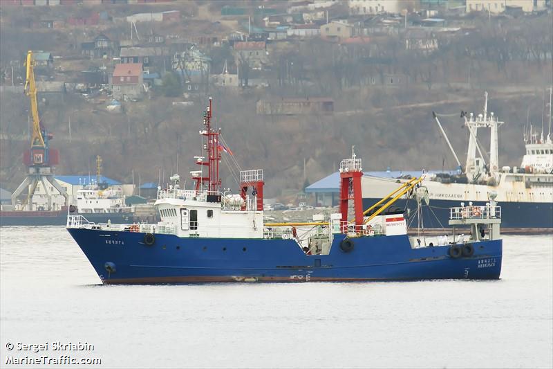 kichiga (Fishing vessel) - IMO 9979797, MMSI 273611250, Call Sign UBFY5 under the flag of Russia