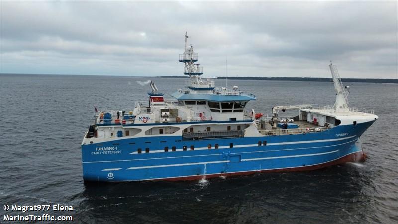 gandvik-1 (Fishing Vessel) - IMO 9886237, MMSI 273616700, Call Sign GANDVIK under the flag of Russia