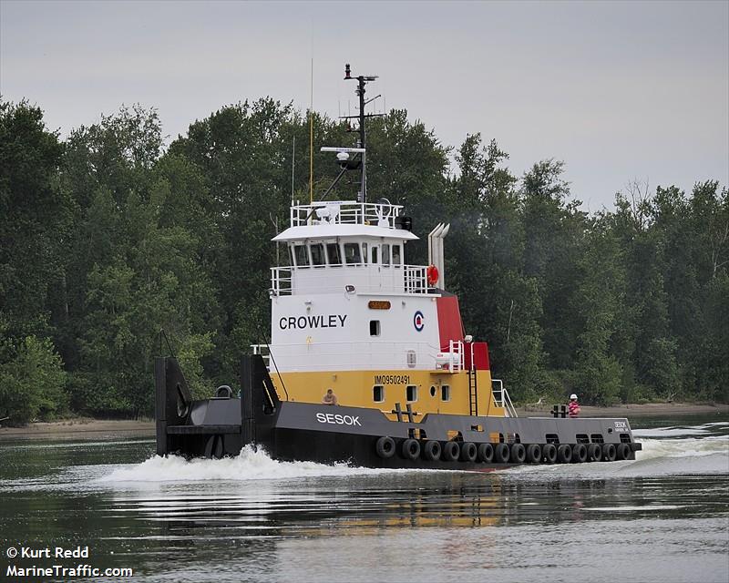 sesok (Tug) - IMO 9502491, MMSI 367399110, Call Sign WDE7899 under the flag of United States (USA)